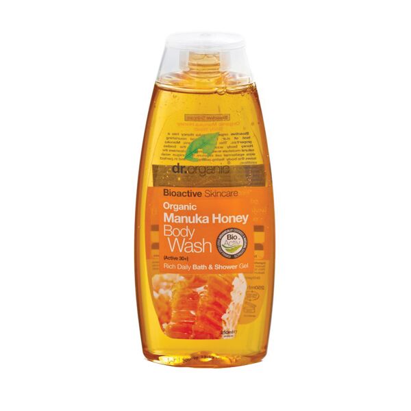 optima naturals s.r.l. dr organic manuka honey miele di manuka body wash detergente corpo 250 ml