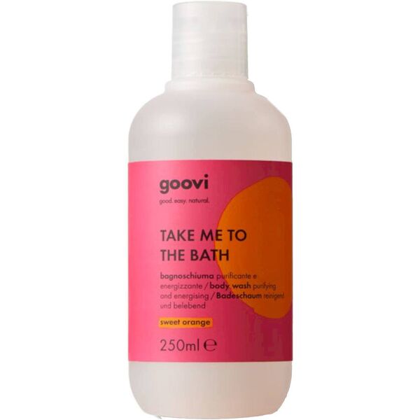 goovi take me to the bath - bagnoschiuma purificante + energizzante 250ml