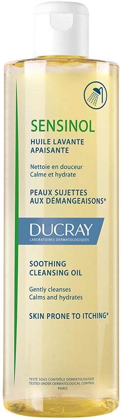 Ducray Sensinol - Olio Detergente Lenitivo Corpo, 400ml