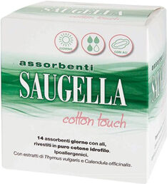 Saugella Cotton Touch Assorbenti Giorno 14 Pezzi