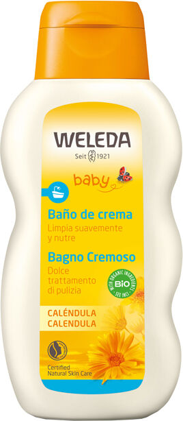 Weleda Baby Calendula Bagno Cremoso Detergente Delicato 200 ml