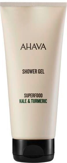 AHAVA Superfood Kale & Turmeric Renewal Shower Gel 200 ml