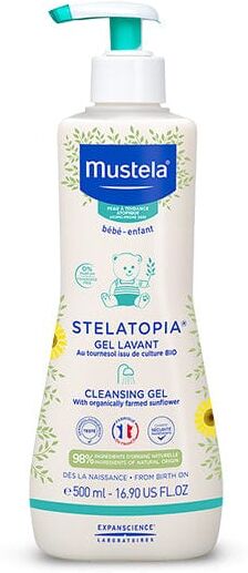 MUSTELA Stelatopia Gel Detergente 500 Ml Flacone Con Erogatore