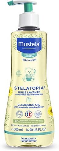 MUSTELA Stelatopia Olio Bagno 500 Ml Flacone Con Erogatore