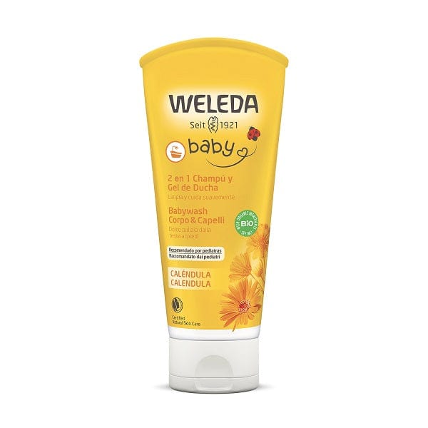 WELEDA Baby Babywash Calendula Detergente Corpo E Capelli 200 Ml