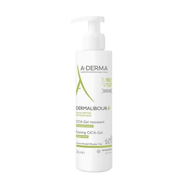 A-DERMA Dermalibour+ Cica Gel Detergente Purificante 200 Ml