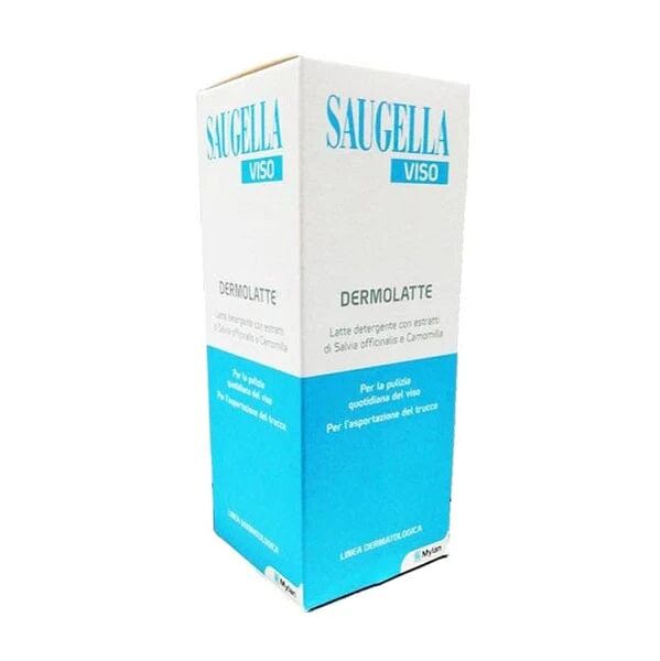 SAUGELLA Viso Dermolatte Latte Detergente 200 Ml