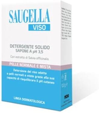 SAUGELLA Viso Detergente Solido Sapone A Ph 3,5 100 g