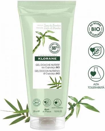 KLORANE Gel Doccia Linfa Di Bamboo 200 Ml