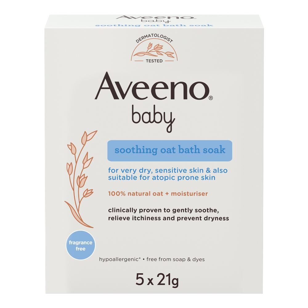 Johnson & Johnson Aveeno Baby Colloidal 5x21g