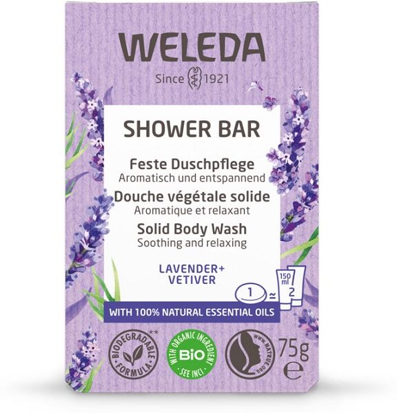 Weleda Bagno Doccia Solido Lav+vetiv