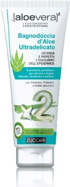 Zuccari srl ZUCCARI ALOEVERA2 BAGNODOCCIA D'ALOE ULTRADELICATO 250ML