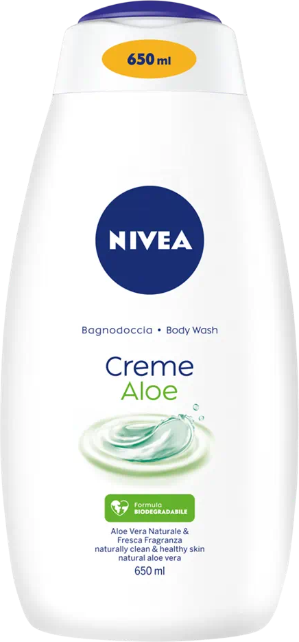 Nivea Bagnodoccia Creme Aloe 650ml