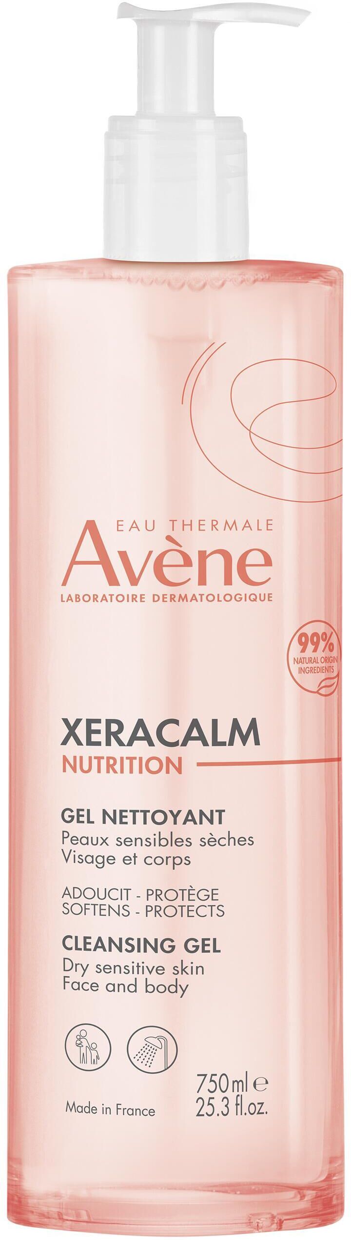 Avene Xeracalm Nutrition Gel Detergente 750ml