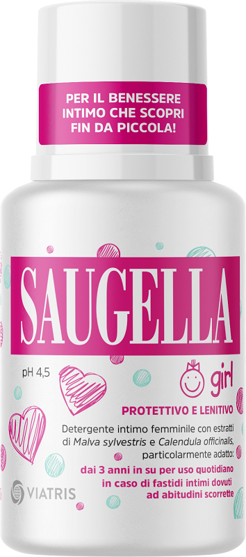 Saugella Girl Detergente Intimo Protettivo Lenitvo 100ml