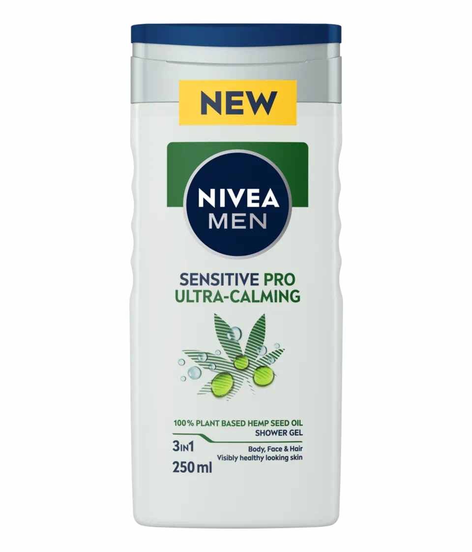 Nivea Men Sensitive Pro Ultra Calming Doccia Shampoo 250ml