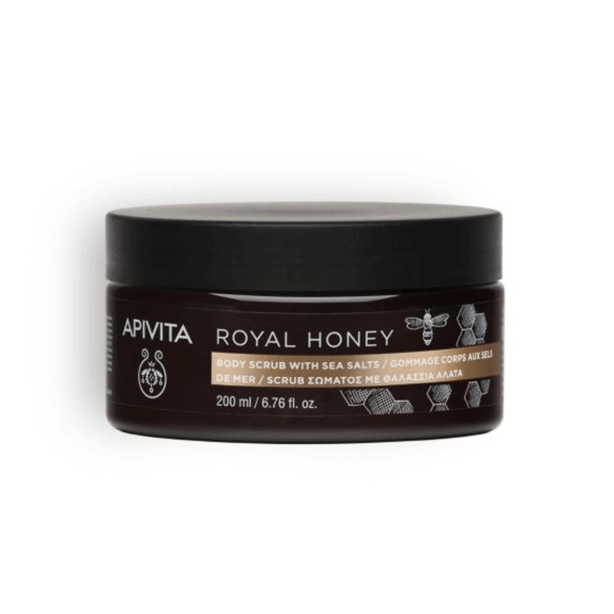 Apivita Royal Honey Scrub Corpo Con Sali Marini 200ml