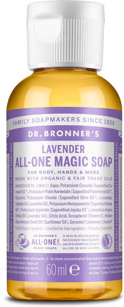 Dr. Bronner's 18 In 1 Sapone Liquido Lavanda 60ml