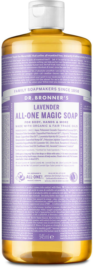 Dr. Bronner's 18 In 1 Sapone Liquido Lavanda 945ml