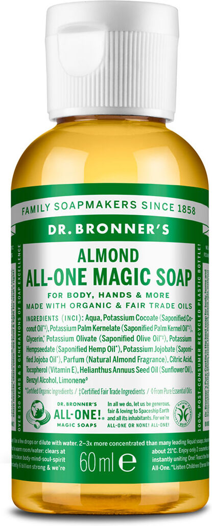 Dr. Bronner's 18in1 Liquid Soap Almond 60ml