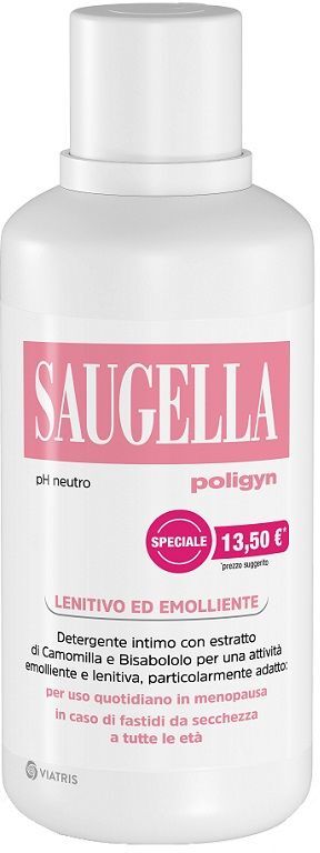 Saugella Poligyn Detergente Intimo Ph Neutro 500ml