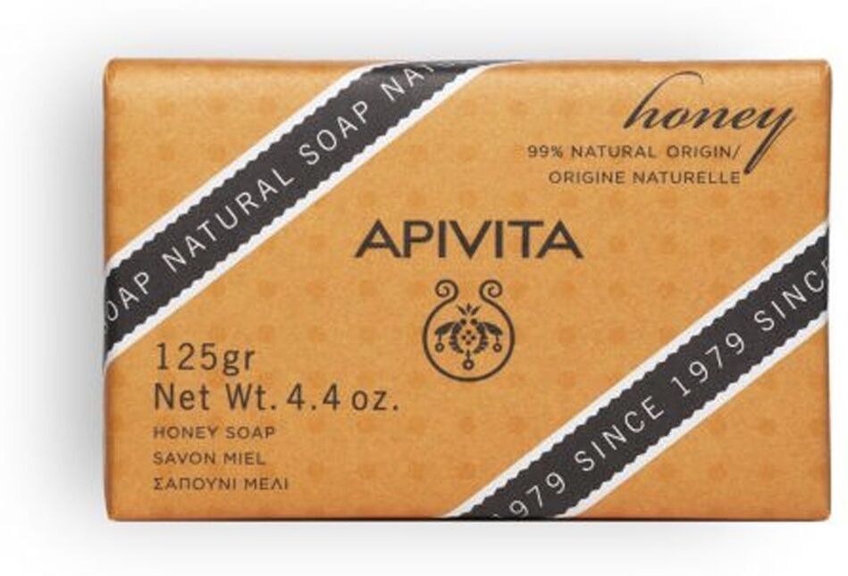 Apivita Natural Soap Sapone Solido Miele 125g