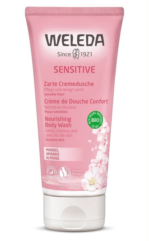 Weleda Doccia Cremosa Sensitive Mandorla 200ml