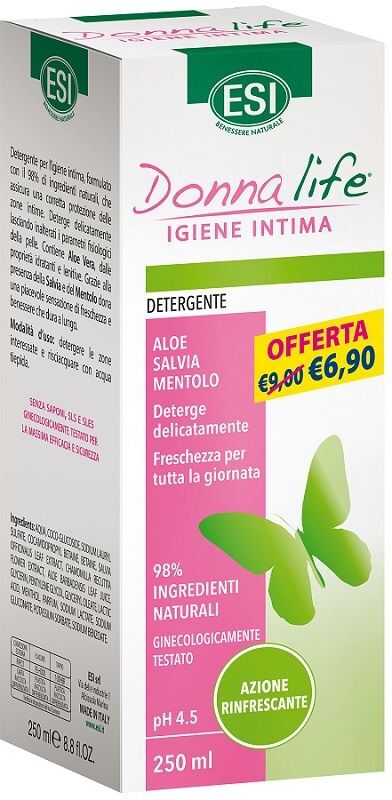 Esi Donna Life Detergente Igiene Intima Fresco 250ml