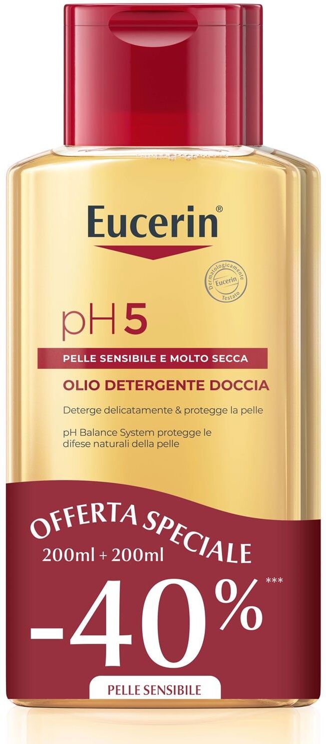 Eucerin Bipacco Ph5 Olio Detergente 200ml+200ml