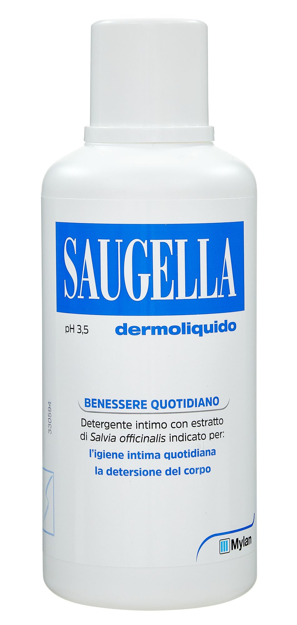 Saugella Dermoliquido Detergente Intimo A Base Di Salvia Officinalis 500ml