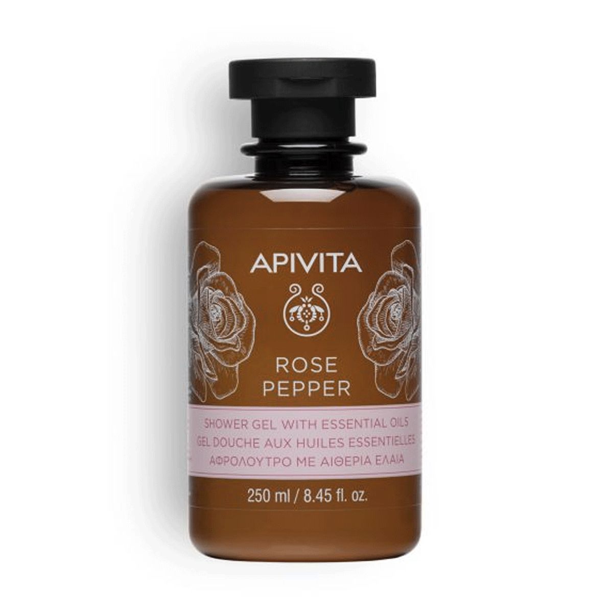 Apivita Rose Pepper Gel Doccia 250ml
