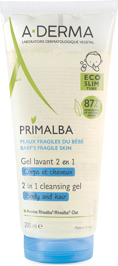 A-derma Primalba Gel Detergente 200ml