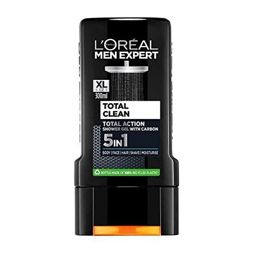 L'ORÉAL Paris Men Expert, gel doccia Total Clean Showergel, 300 ml