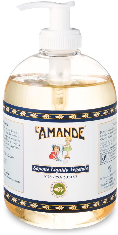 L Amande Srl Lamande Sap Liq S/prof 500ml