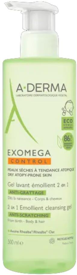 Aderma (Pierre Fabre It.Spa) Exomega Control Gel 2in1 200ml