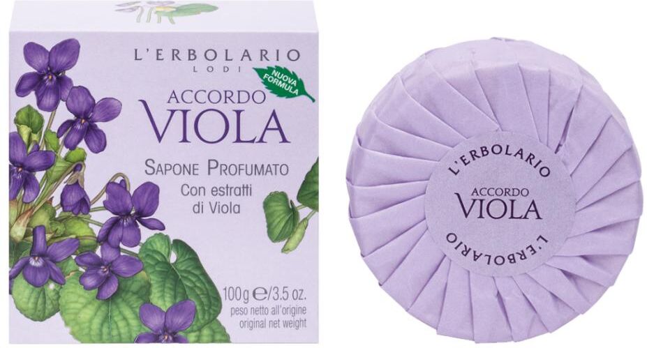 L'ERBOLARIO ACCORDO VIOLA SAPONE 100G