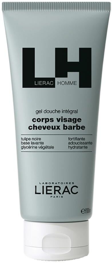 Lierac Homme Trattamenti di Giovinezza Uomo Gel Doccia Energizzante e Rinfrescante 200 ml