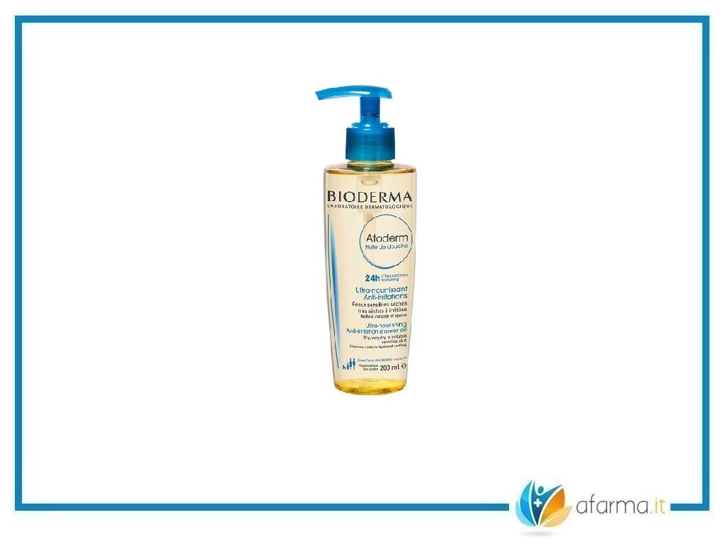 Bioderma Atoderm olio doccia detergente 200ml