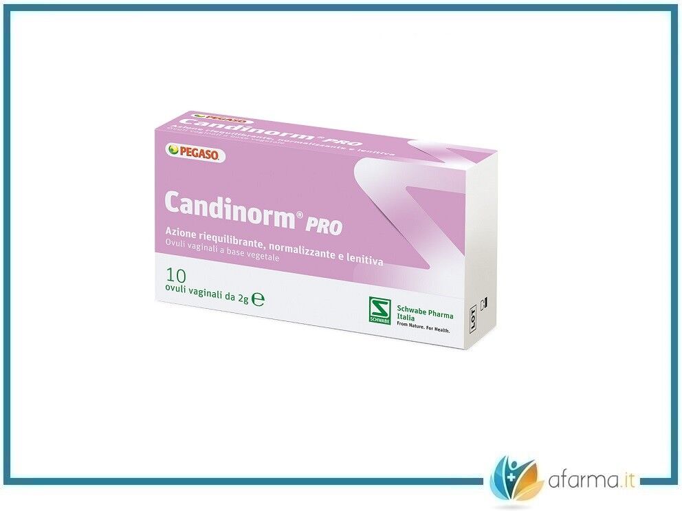 Schwabe Candinorm pro ovuli vaginali 10 pezzi