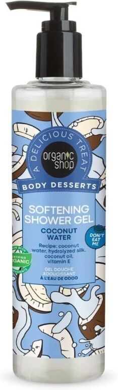 organic shop Bagnoschiuma Bio Gel Doccia con Acqua di Cocco