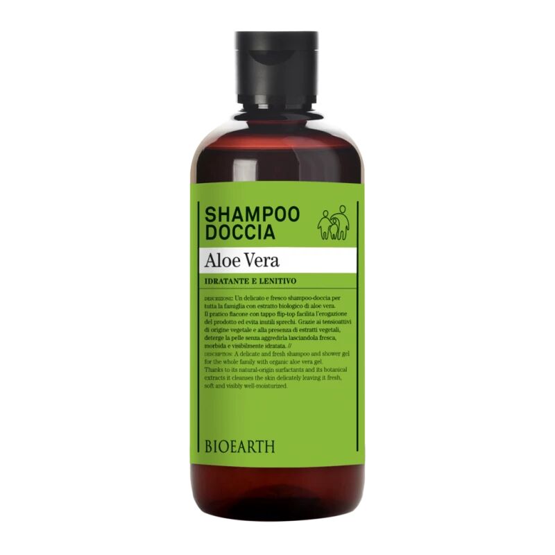 bioearth Bagnoschiuma Bio Shampoo Doccia all'Aloe
