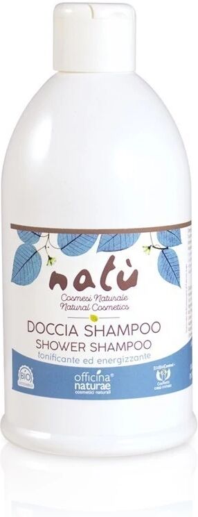 officina naturae Bagnoschiuma Bio Doccia Shampoo Tonificante ed Energizzante