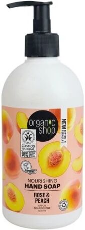 organic shop Saponi Sapone Mani Naturale alla Rosa e Pesca