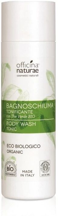 officina naturae Bagnoschiuma Bio Bagnoschiuma Tonificante al Thè Verde