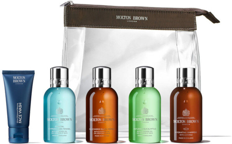 Molton Brown The Refreshed Adventurer Body & Hair Carry-On Bag 4 x 100ml -  1 x 30ml