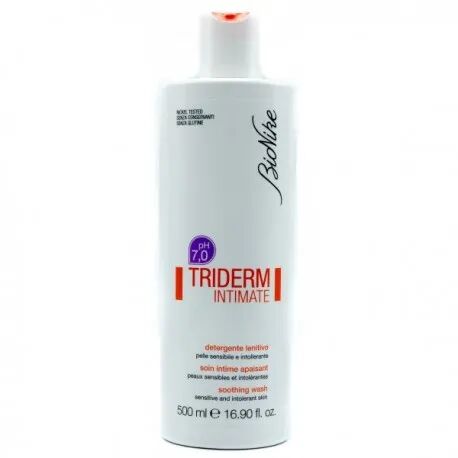 Bionike Triderm Intimate Detergente Intimo pH 7.0 Lenitivo 500 ml