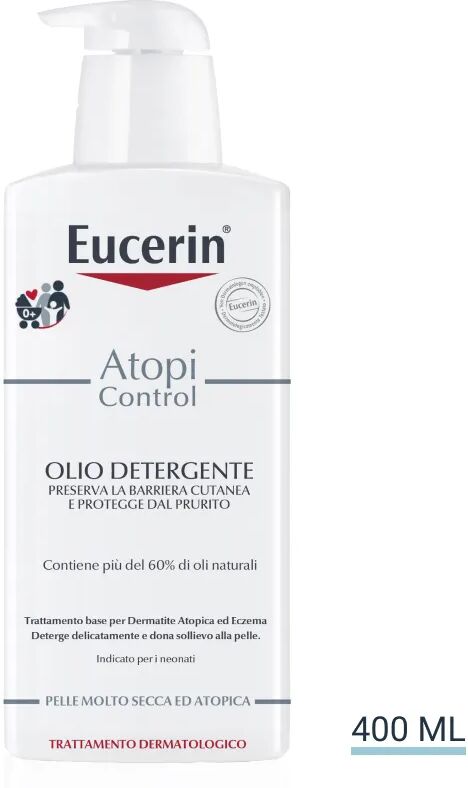 Eucerin AtopiControl Olio Detergente Corpo Pelle Atopica 400 ml