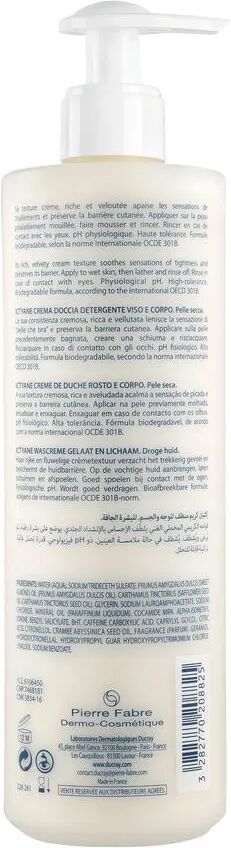 Ducray Ictyane Crema Detergente Pelle Secca Viso e Corpo 400 ml