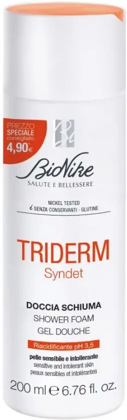 Bionike Triderm Doccia Schiuma pH 3.5 Detergente Corpo PROMO 200 ml