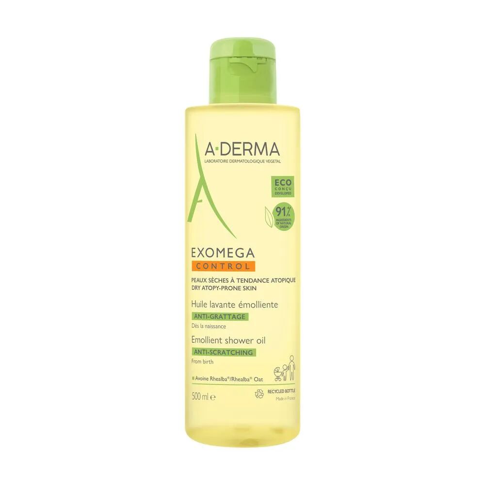 A-Derma Exomega Control Olio Lavante Per Pelle Secca e a Tendenza Atopica 500 ml